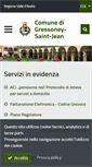 Mobile Screenshot of comune.gressoneystjean.ao.it